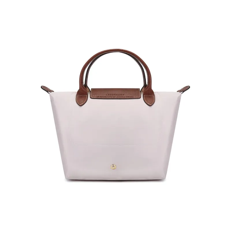 LONGCHAMP Le Pliage Canvas With Leather Dumpling Bag Handbag Trumpets Women's Paper Color-2