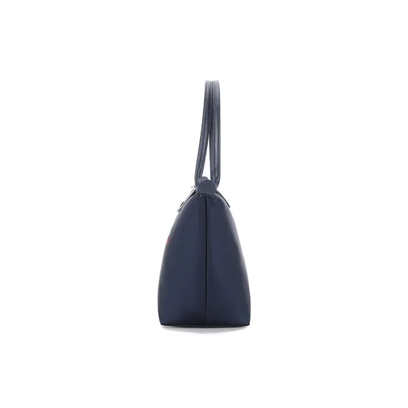 LONGCHAMP Le Pliage Nylon Fabric One Shoulder Handbags Small Size Women's Blue-3