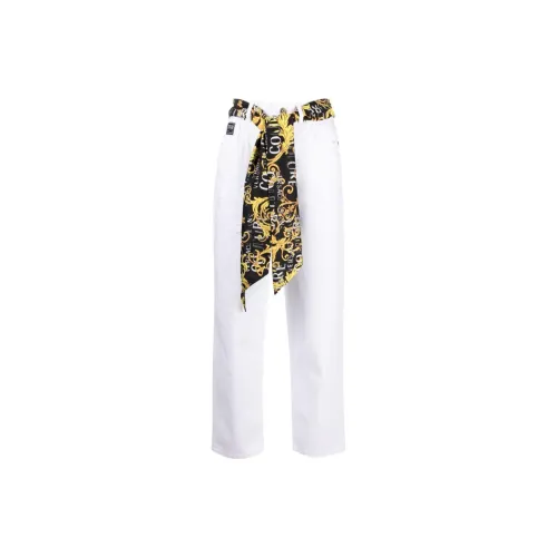 VERSACE JEANS COUTURE Casual Pants Women's White