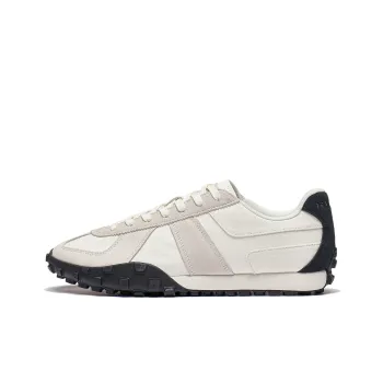 LiNing Yunchuan VTNG Anti Slip Wear Resistant Low Top German Army Trainers Men's Beige Black