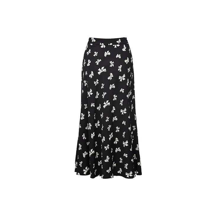 ONLY Casual Long Skirts Women's Flying Bowknot BRITTANY AOP-1