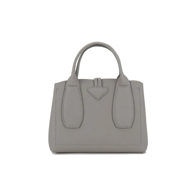 LONGCHAMP Small Roseau Leather Tote Bag-2