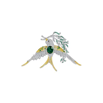 HMZ Brooches Women's S925 Silver
