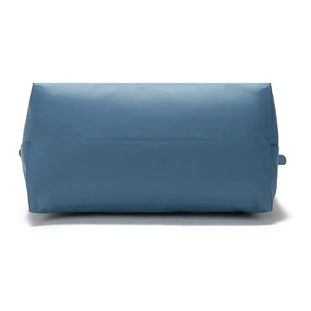 LONGCHAMP Fabric Dumpling Bag Handbag Travel Bag Large Size Unisex Gray Blue-4