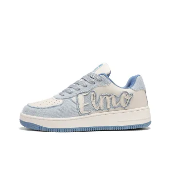 SESAME STREET Stylish Skateboarding Shoes Unisex Light Blue