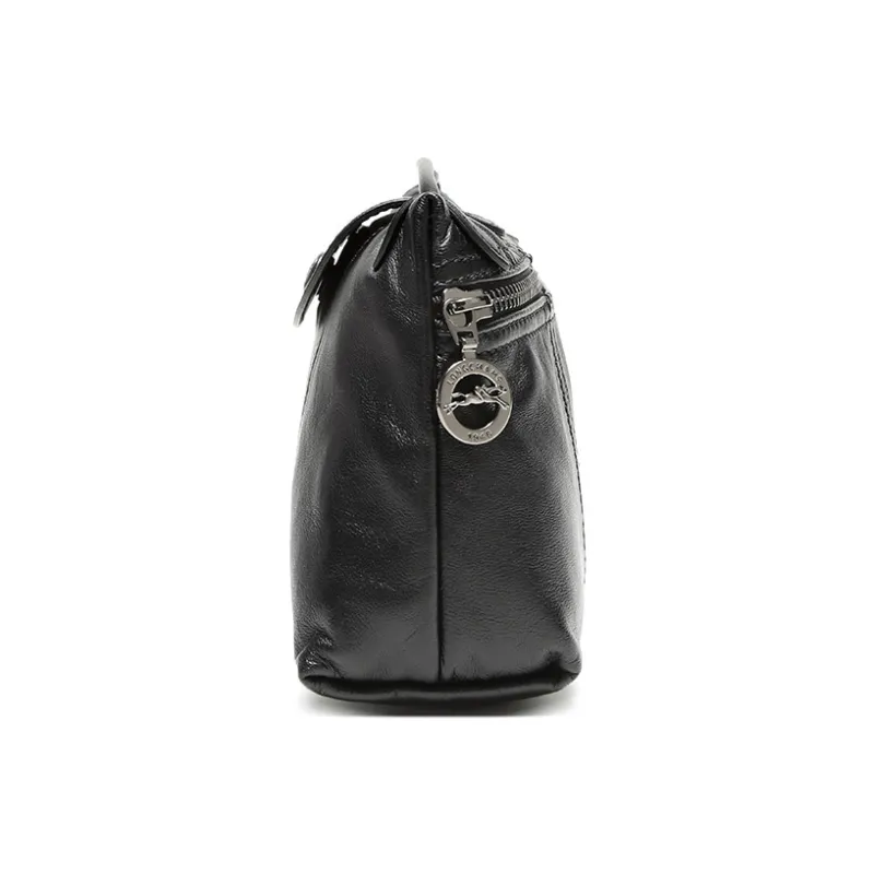 LONGCHAMP Le Pliage Cuir Metis Sheepskin Shoulder Bag, Crossbody Bag Mini Women's Black-2