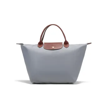 LONGCHAMP Le Pliage Dumpling Bag Handbags Medium Size Women's Gray