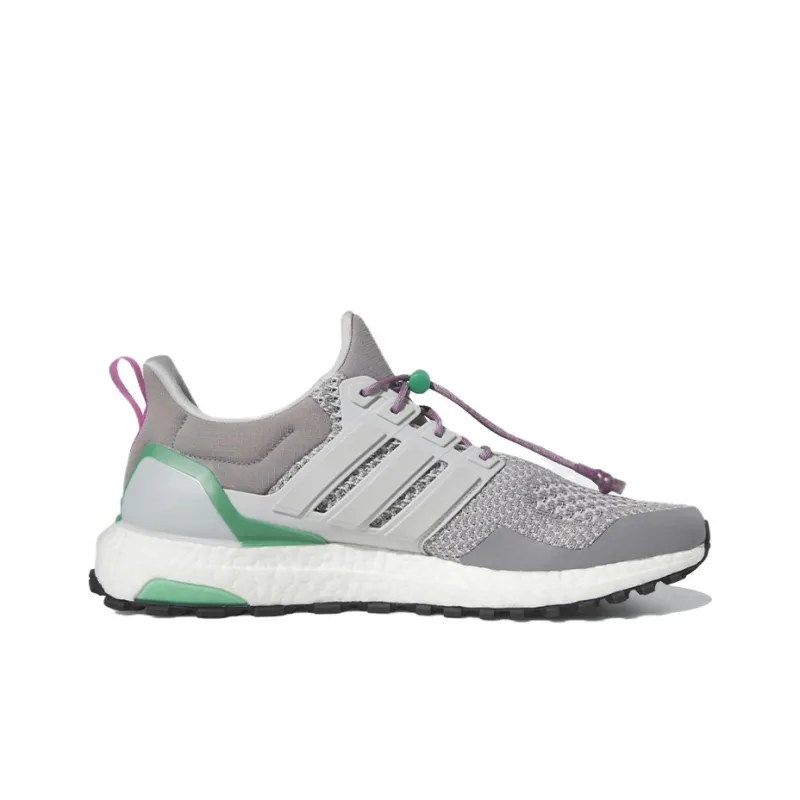 Adidas ULT Anti Slip And Wear Resistant Lightweight Low Top Running Shoes Men's White Gray-1