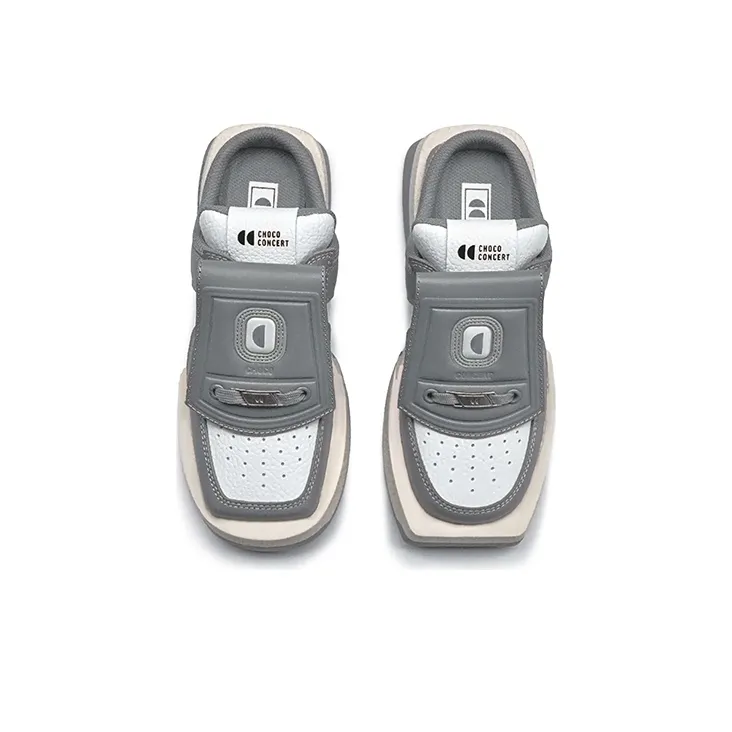 CHOCO CONCERT Skateboard Shoes Unisex Gray-4