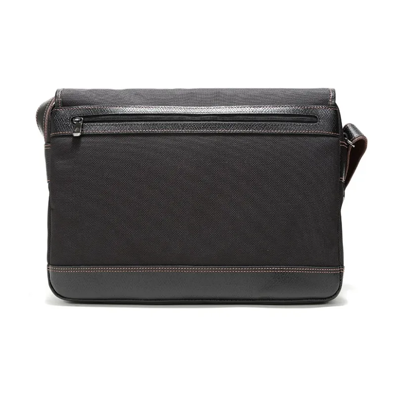 LONGCHAMP Le PliageBoxford Fabric Crossbody Bag, Shoulder Bag Men's Black-3