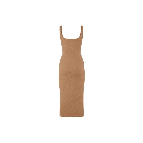 Skims FENDI X Skims Collaboration Sleeveless Dresses Women's Light Brown