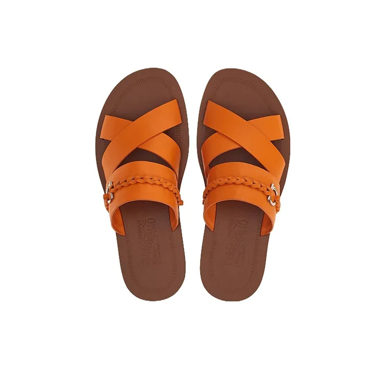 FERRAGAMO Gancini Open Toe Sandals-2