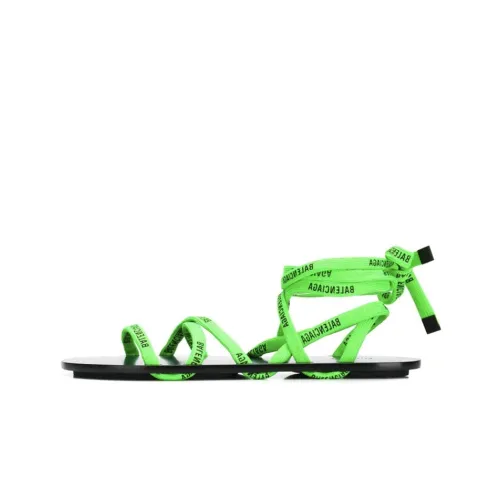 Balenciaga Strap Sandals Women's Green