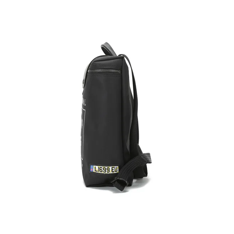 LONGCHAMP Le Pliage Cow Leather Backpack Medium Size Women's Black-2