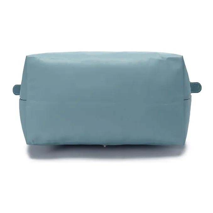 LONGCHAMP Le Pliage Green Recycled Canvas With Leather Trim Dumpling Bag Handbag Shoulder Bag Women's Lake Blue-4