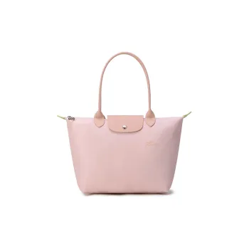 LONGCHAMP Le Pliage Canvas With Leather Canvas Bag Tote Bag Shopping Bag Handbag Small Size Women's Cherry Blossom Pink