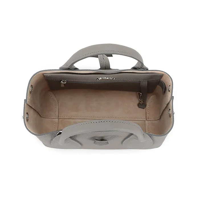 LONGCHAMP Small Roseau Leather Tote Bag-5