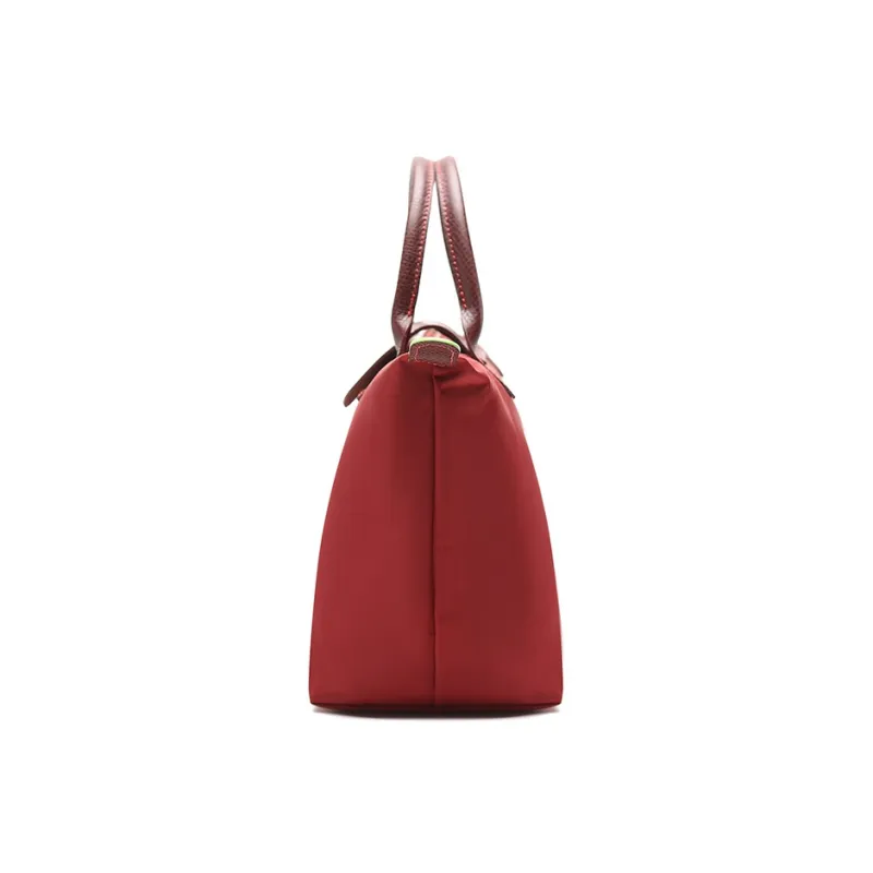 LONGCHAMP Le Pliage Club Fabric Shopping Bag, Dumpling Bag, Handbag, Clutch Trumpets Women's Red-2
