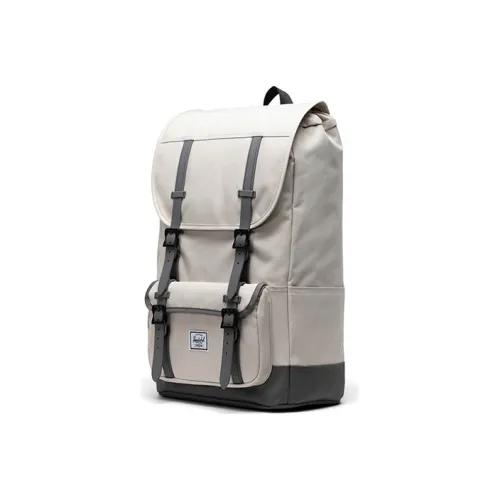 Herschel Recycled Material Backpack Large Size Unisex Statue Gray