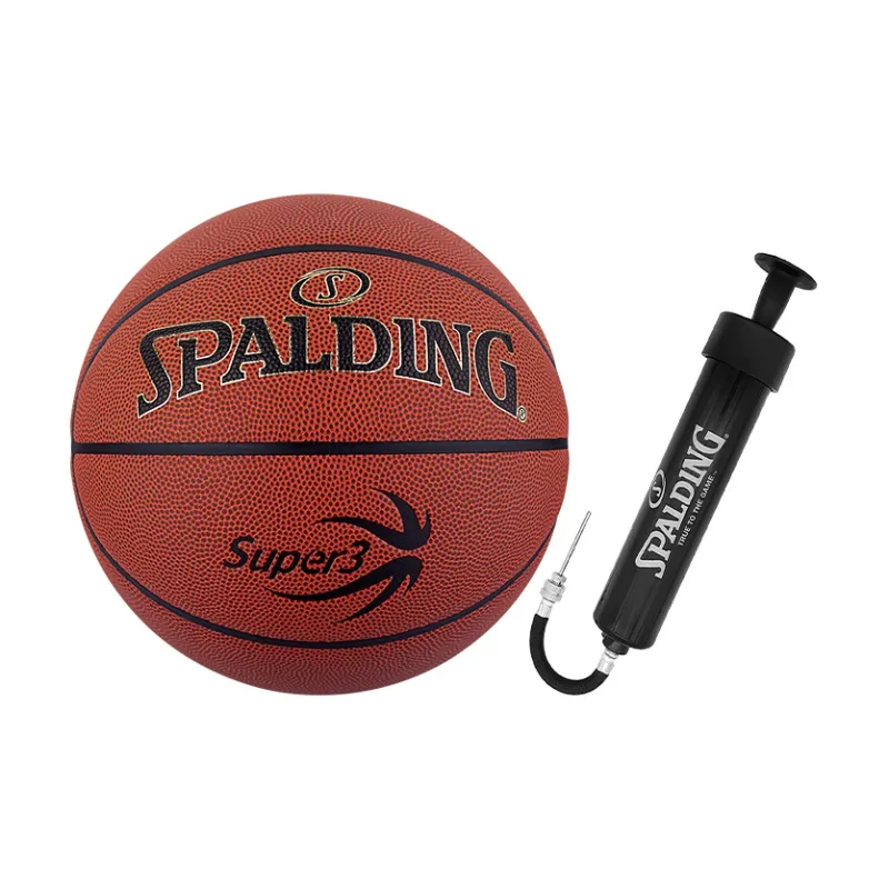 SPALDING SUPER3 Super League Series PU Basketball Brick Size 7 Training Unisex-2