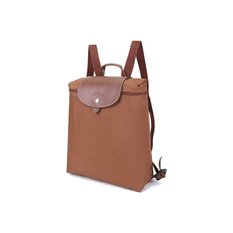 LONGCHAMP Le Pliage Club Backpacks Brandy-1