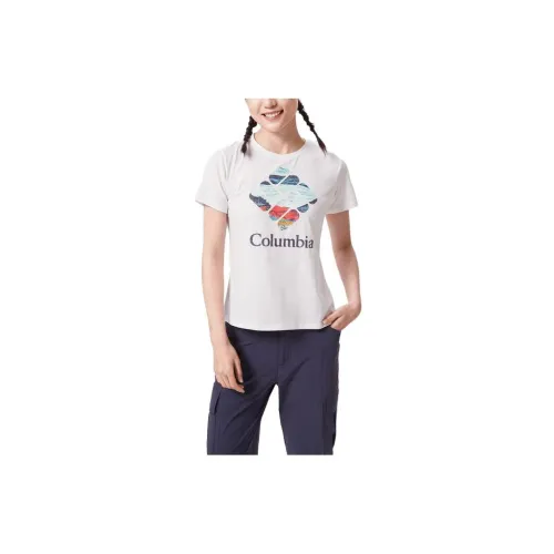 Columbia T-Shirts Women's White