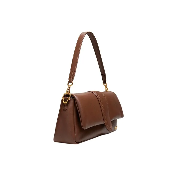 Jacquemus Lambskin Shoulder Bag Crossbody Bag Handbag Women's Brown-1