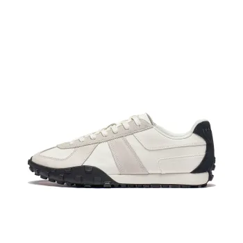 LiNing Yunchuan VTNG Anti Slip Wear Resistant Low Top German Army Trainers Women's White Gray Black