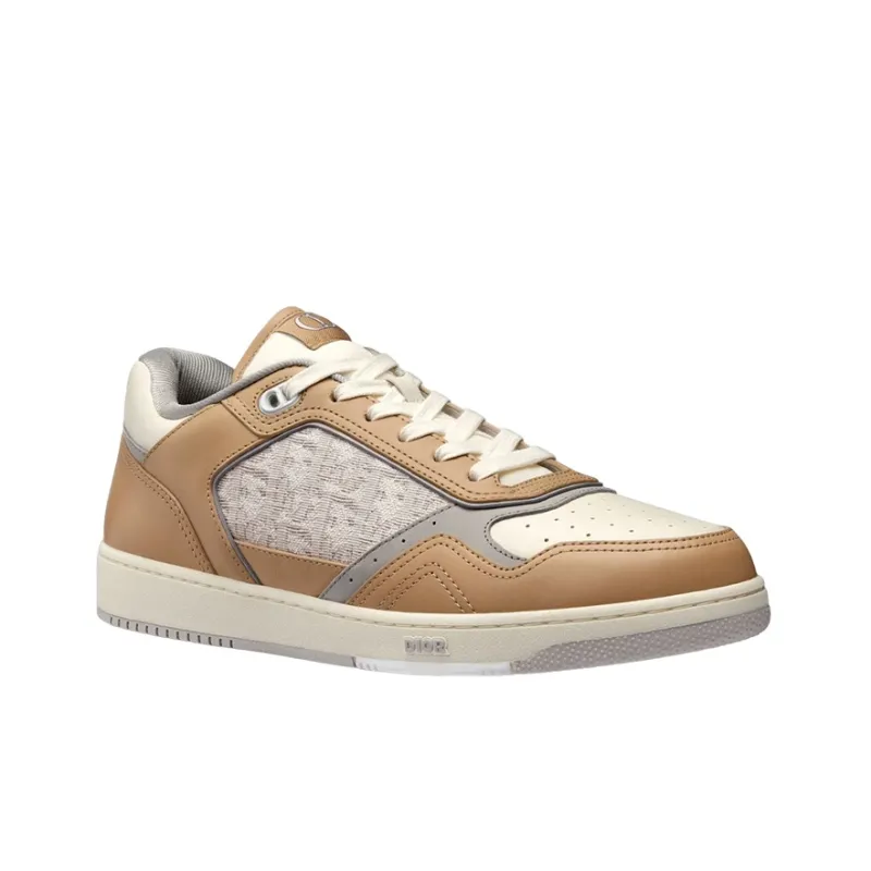 DIOR B27 Low Top Beige Cream Calfskin-2