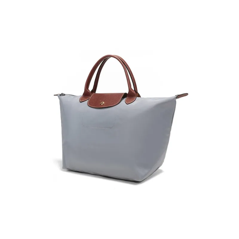 LONGCHAMP Le Pliage Dumpling Bag Handbags Medium Size Women's Gray-1