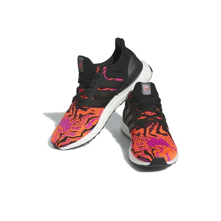 Adidas UltraBoost 1.0 'Black Solar Red Flames' Women's-2