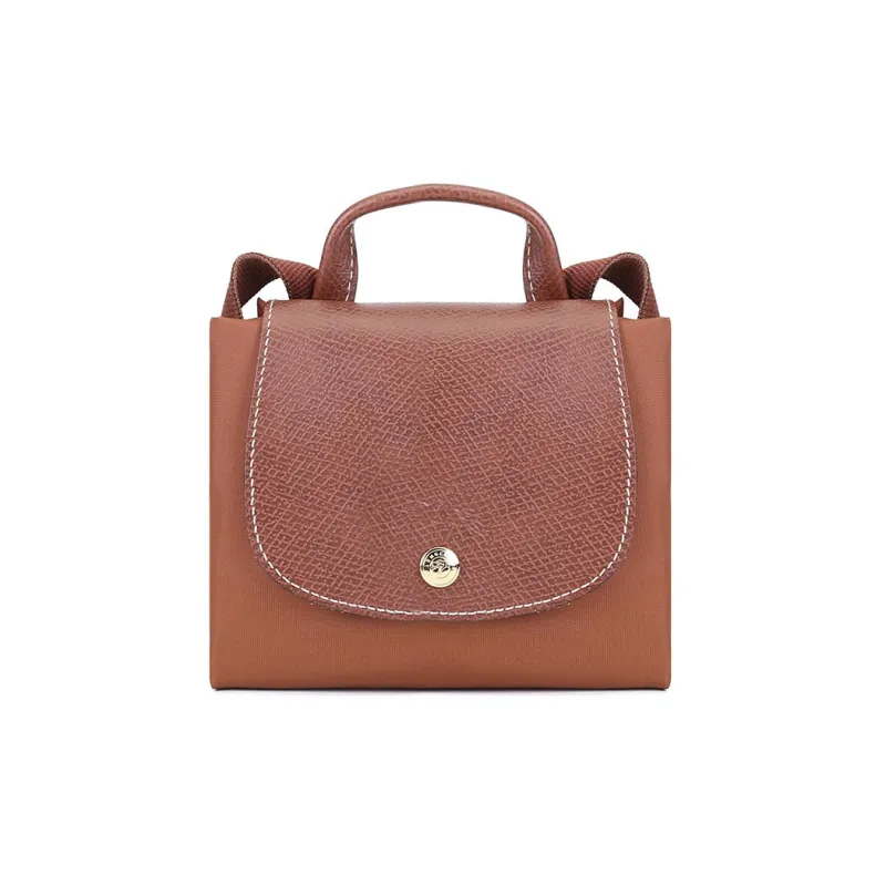 LONGCHAMP Le Pliage Club Backpacks Brandy-6