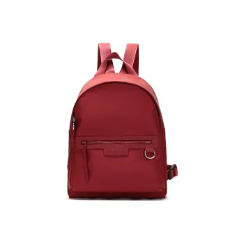LONGCHAMP Le Pliage Néo Fabric Backpack Small Size Women's Red