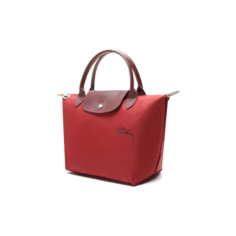 LONGCHAMP Le Pliage Club Fabric Shopping Bag, Dumpling Bag, Handbag, Clutch Trumpets Women's Red-1