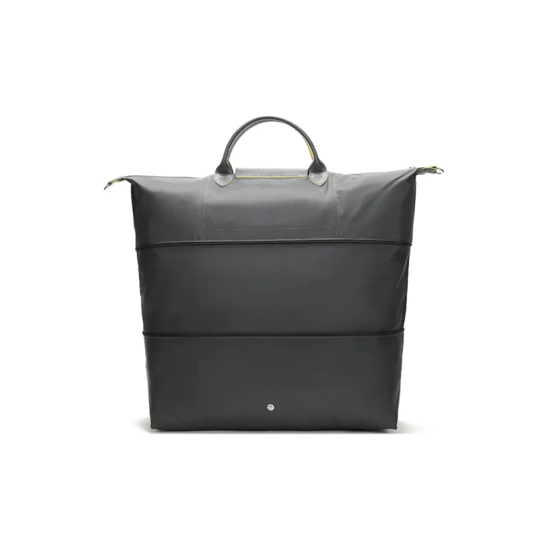 LONGCHAMP Le Pliage Fabric Travel Bag Handbag Shoulder Bag Unisex Metal Gray-3