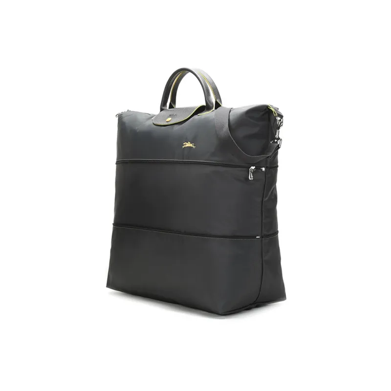 LONGCHAMP Le Pliage Fabric Travel Bag Handbag Shoulder Bag Unisex Metal Gray-1