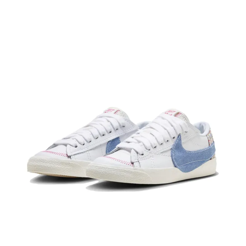 Nike Blazer Low 77 Jumbo Denim Swoosh Boucle Women's-2