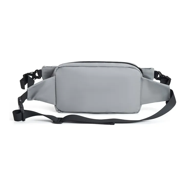 XTEP Fabric Sling Bag Regular Unisex Black Gray-5