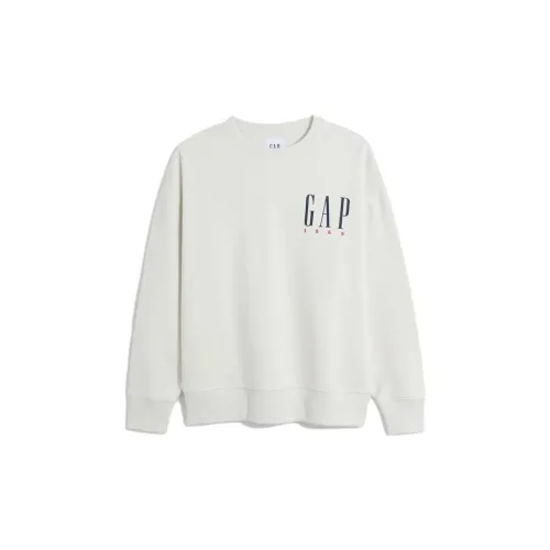 GAP Sweatshirts Men Gray White