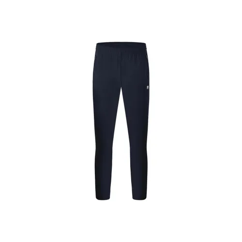 FILA Knitted Sweatpants Men Navy Blue