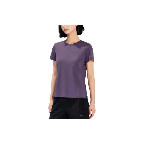 ANTA Running Collection T-Shirts Women's Serene Purple