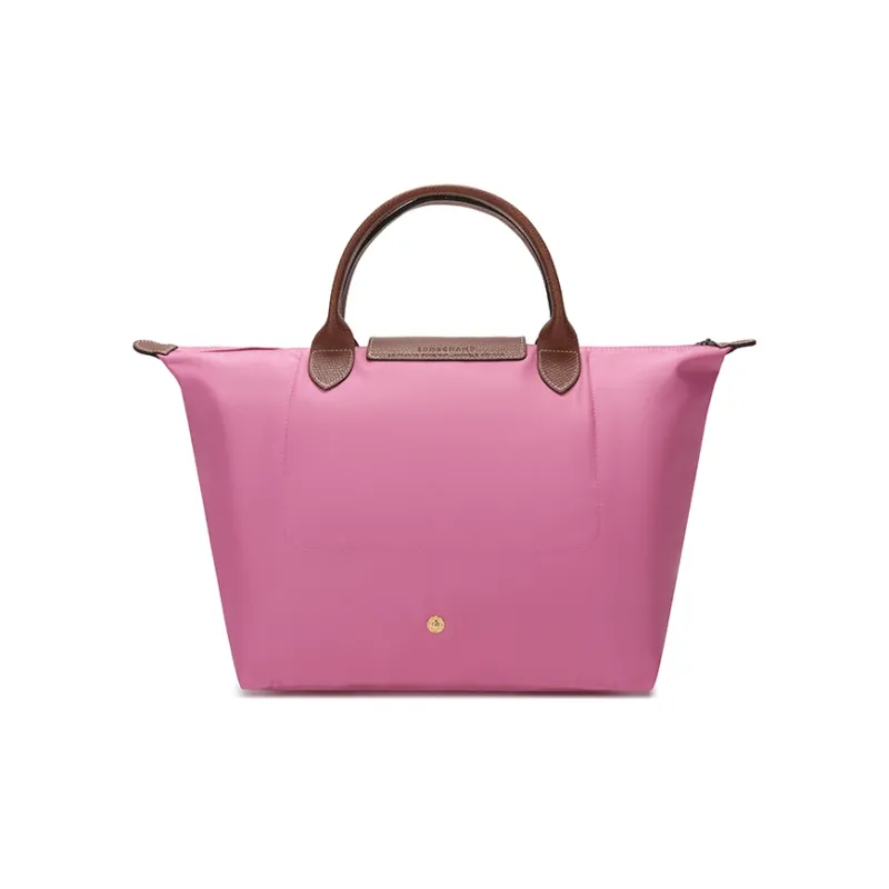 LONGCHAMP Le Pliage Club Canvas Canvas Bag Handbags Small Size Women's Red Peony-3