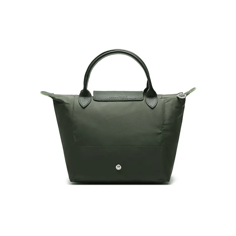 LONGCHAMP Le Pliage Green Eco Friendly Canvas Bag, Dumpling Bag, Handbag Trumpets Women's Forest Green-3