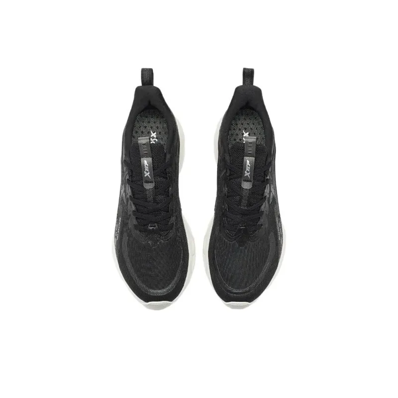 XTEP Shock Absorption Spinning 10.0 Anti Slip And Wear Resistant Breathable Low Top Running Shoes Women's Black-2