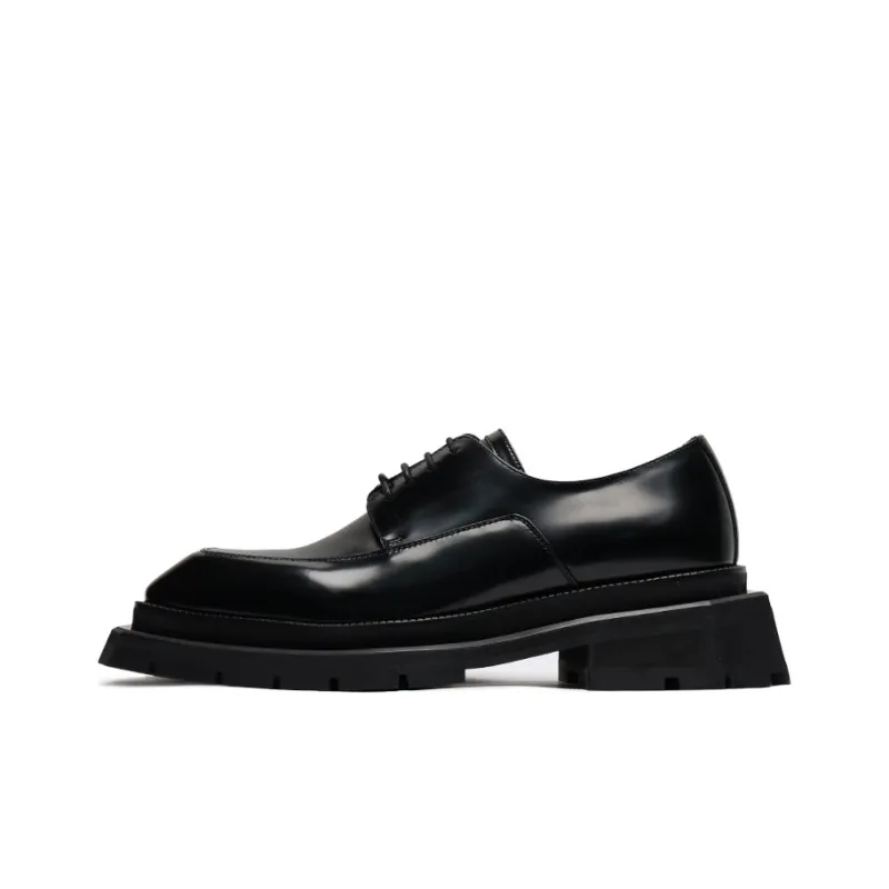 Viplander Platform Shoes 5cm Men's Black-0