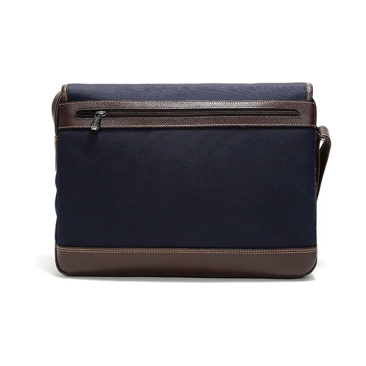 LONGCHAMP Boxford Leather, Textile Briefcase, Laptop Bag, Hobo Bag, Crossbody Bag, Shoulder Bag Men's Blue-3