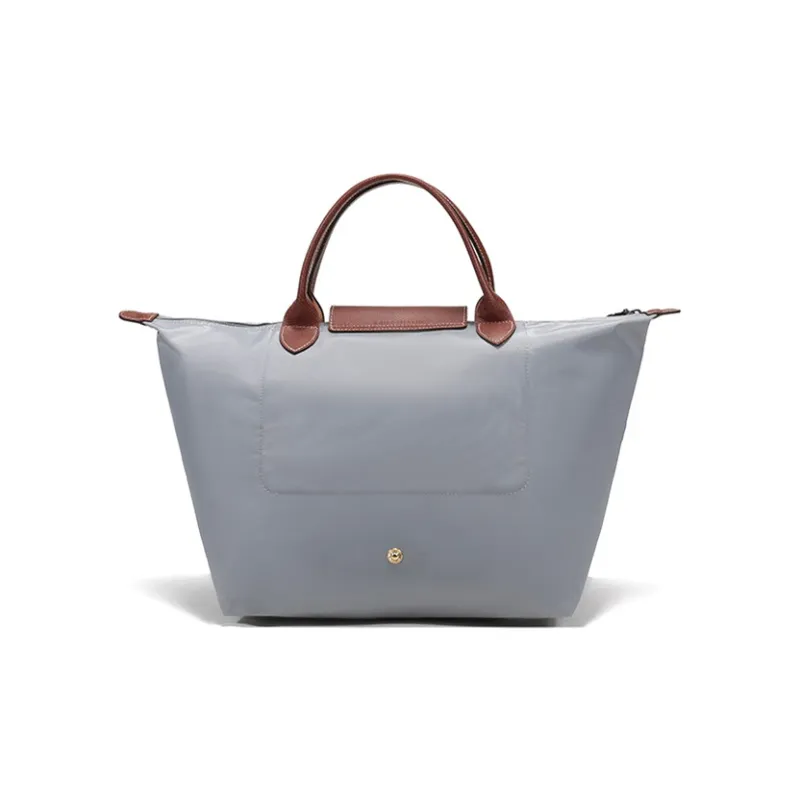 LONGCHAMP Le Pliage Dumpling Bag Handbags Medium Size Women's Gray-3