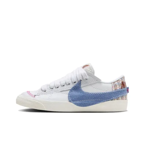 Nike Blazer Low 77 Jumbo Denim Swoosh Boucle Women's