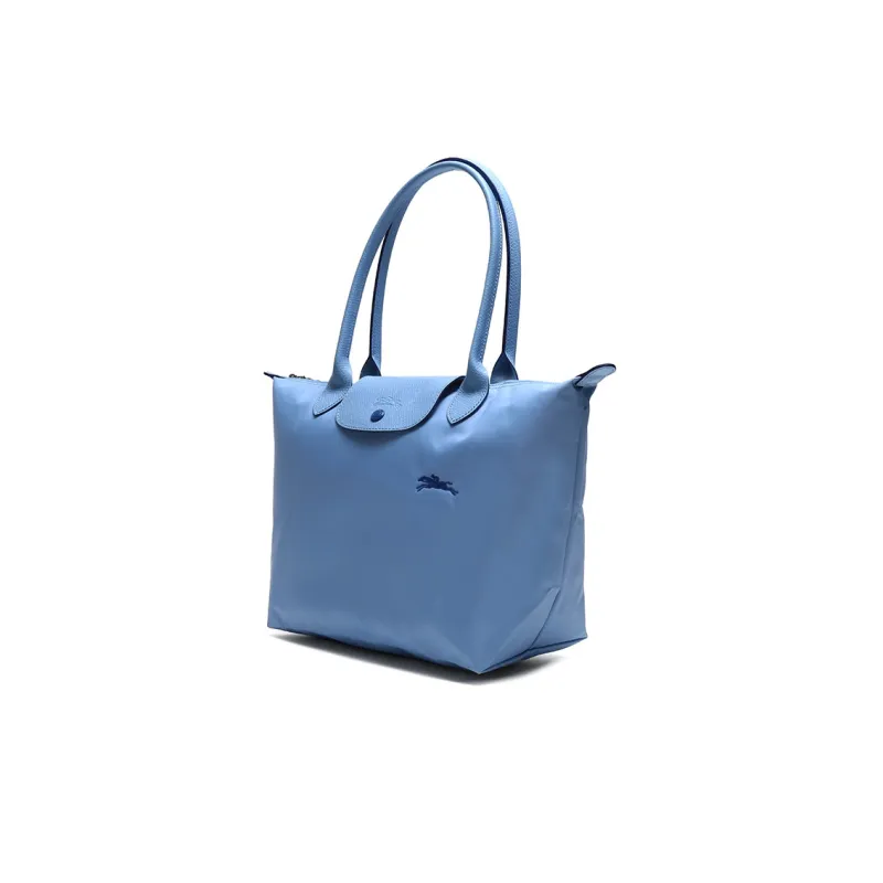 LONGCHAMP Le Pliage Club Canvas Bag, Handbag, Dumpling Bag, Shoulder Bag Women's Sky Blue-1