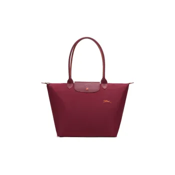 LONGCHAMP Le Pliage Club Fabric Tote Bag Shopping Bag Handbag Shoulder Bag Large Size Women's Pomegranate Red